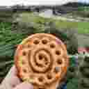 سوغات محلی گیلان تی دیل وا، تولیدی نان برنجی و رشته خشکار در سنگر